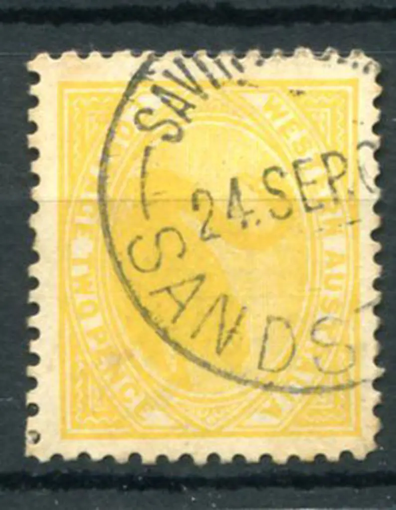 Sandstone Savings Bank SBv fine strike on 2d ... Image 1++