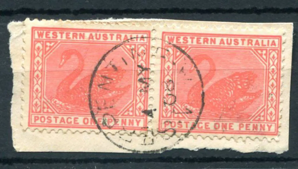 Serpentine 3b on 1d red swans pair on piece for 4 ... Image 1++