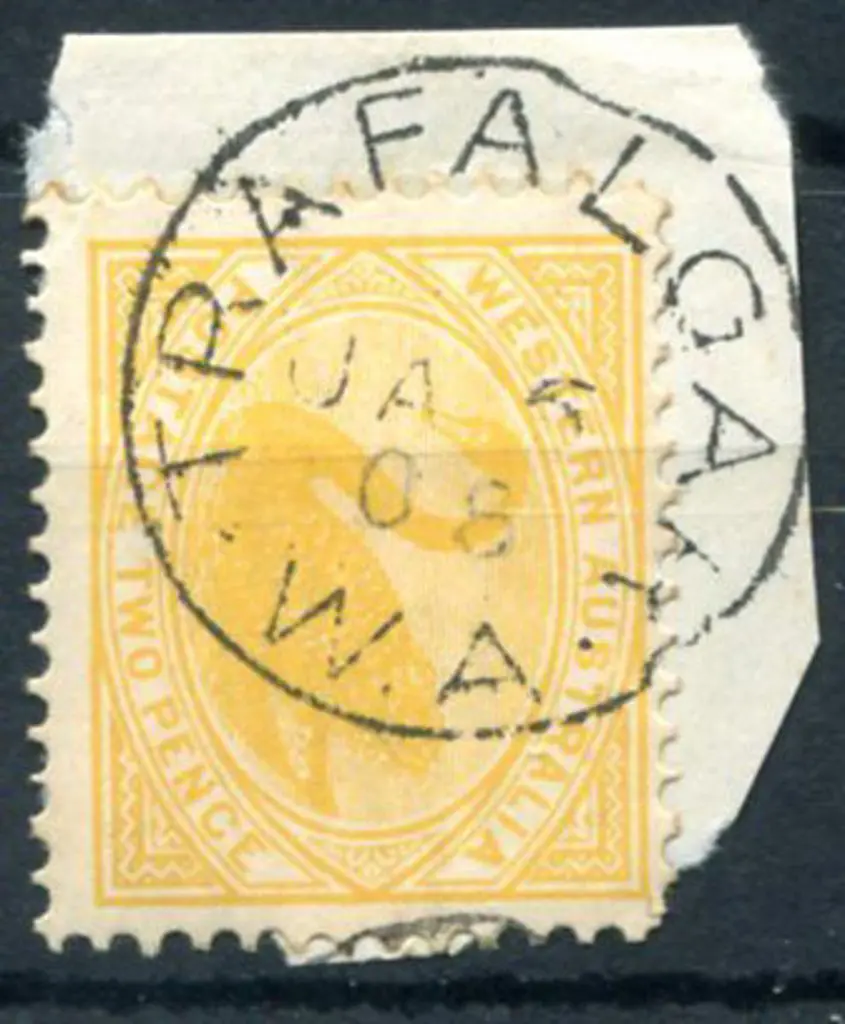 Trafalgar (Lake View) 3b-c on 2d yellow swan on ... Image 1++