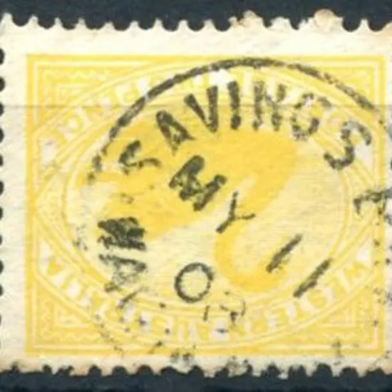 Wagin Savings Bank Sbii 70% strike on 2d yellow ...