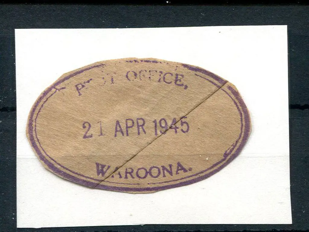 Waroona. Post Office. ORS1 Neatly cut around on ... Image 1++