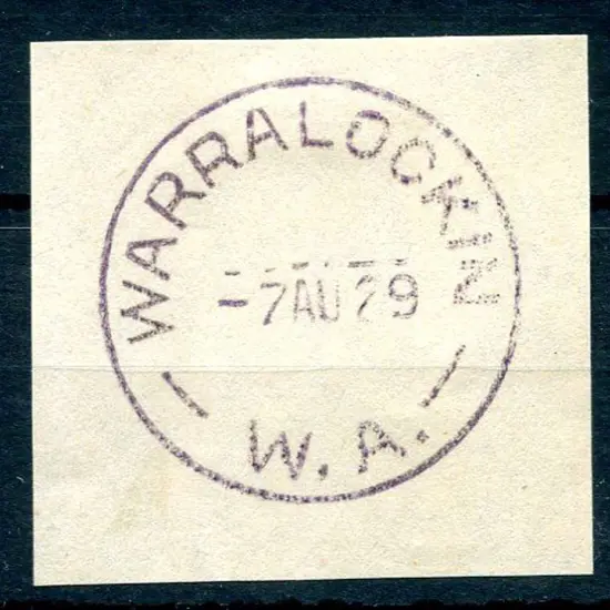 Warralockin C30 on piece as illustrated in PMI ...