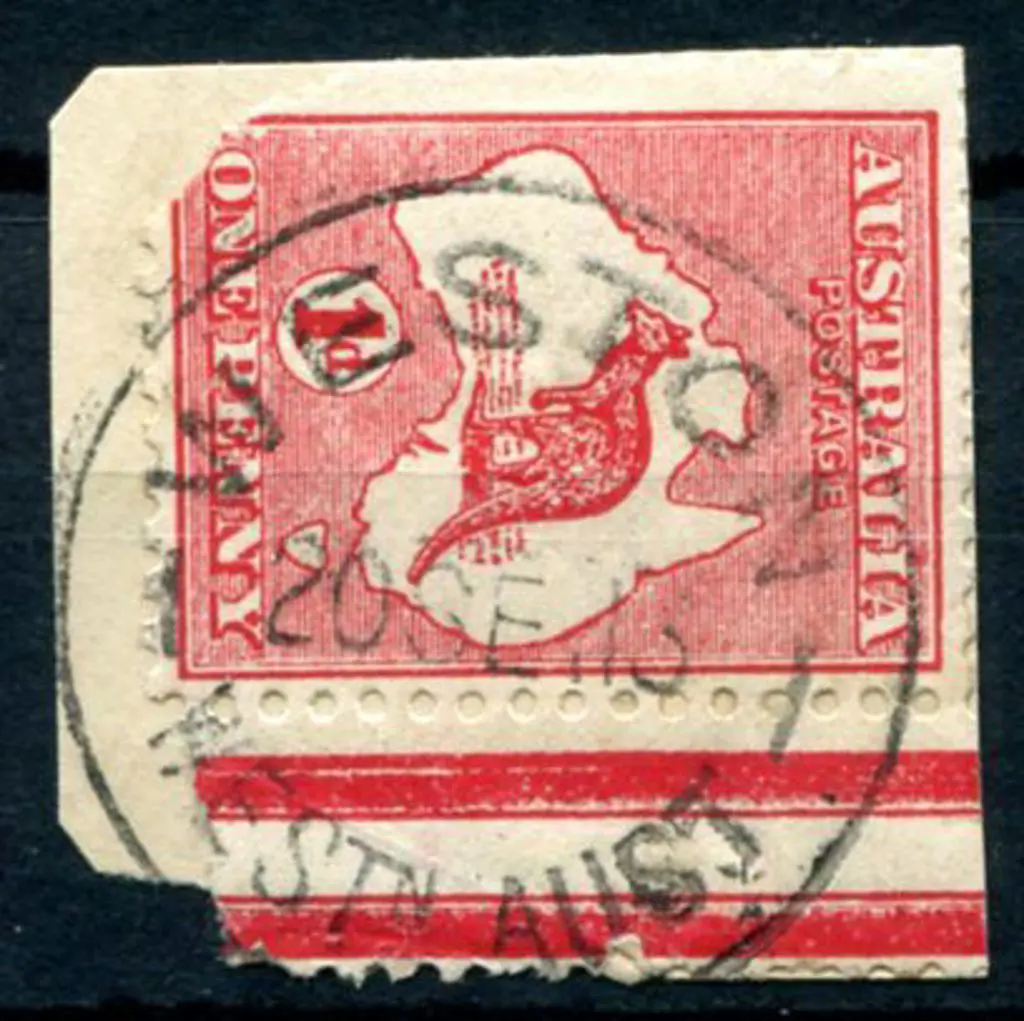Weston B29-9 on 1d red kangaroo with right ... Image 1++
