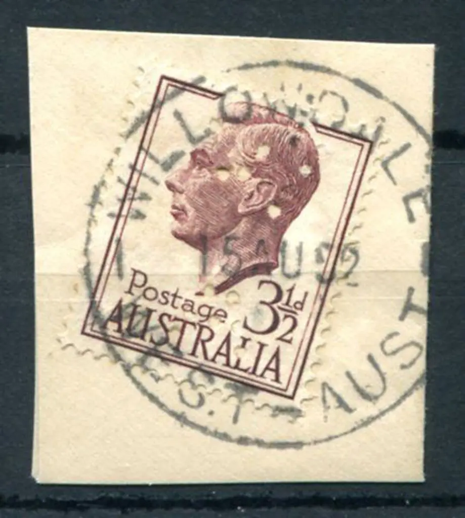 Willowdale E31 on 3½d KGVI dated 15 AU 52, the ... Image 1++