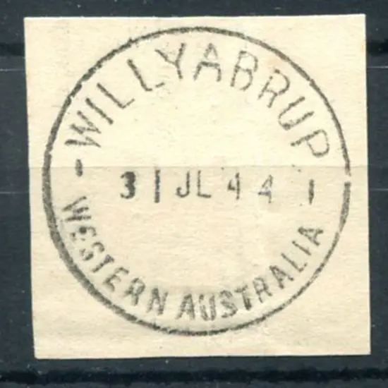 Willyabrup A27. Re-opened c1931 & closed 25-08-54. ...