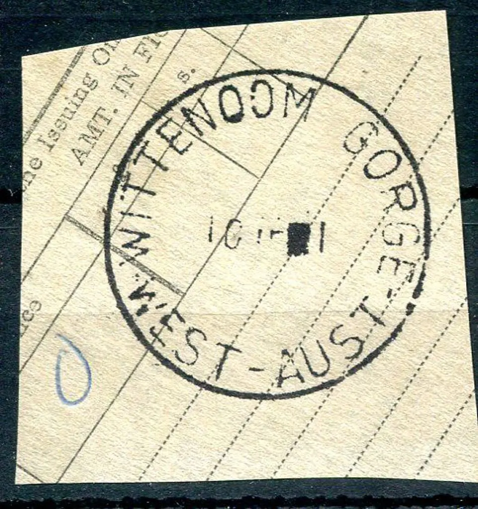 Wittenoom Gorge E30 archival strike on PO form ... Image 1++