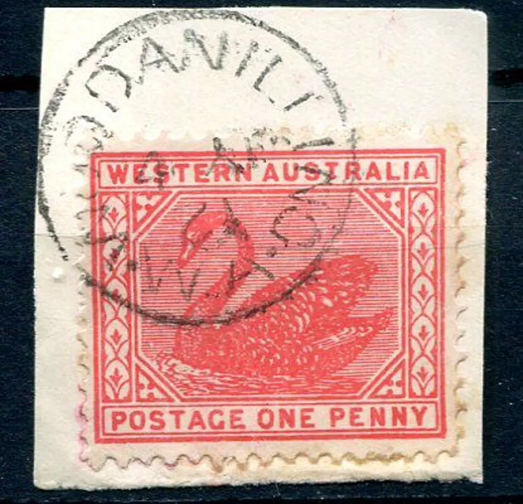 Woodanilling 3b in NIL on 1d red swan on piece for ... Image 1++