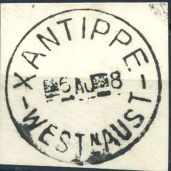 Xantippe B29 Complete strike on piece, possibly a ...