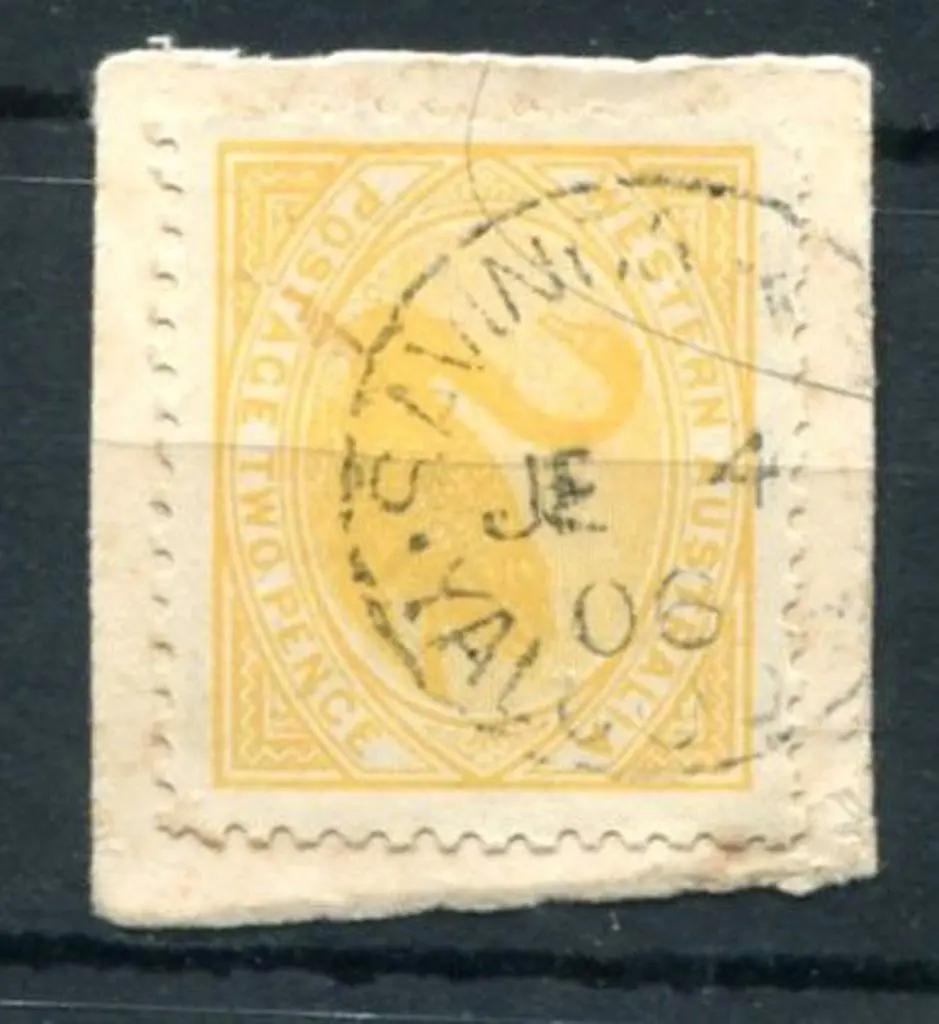 Yalgoo Savings Bank Sbii on 2d yellow swan on ... Image 1++