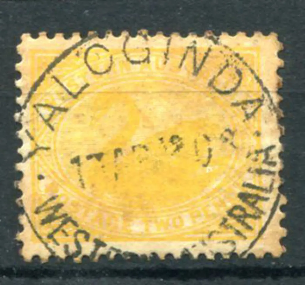 Yaloginda A27 95% clear strike dated 17 APR 1908. ... Image 1++