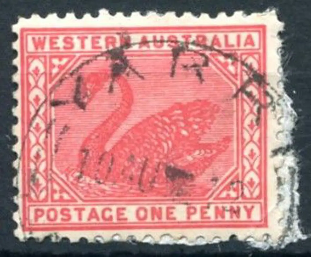 Yarri A28 on 1d red swan dated 12 AUG 12. PMI ... Image 1++