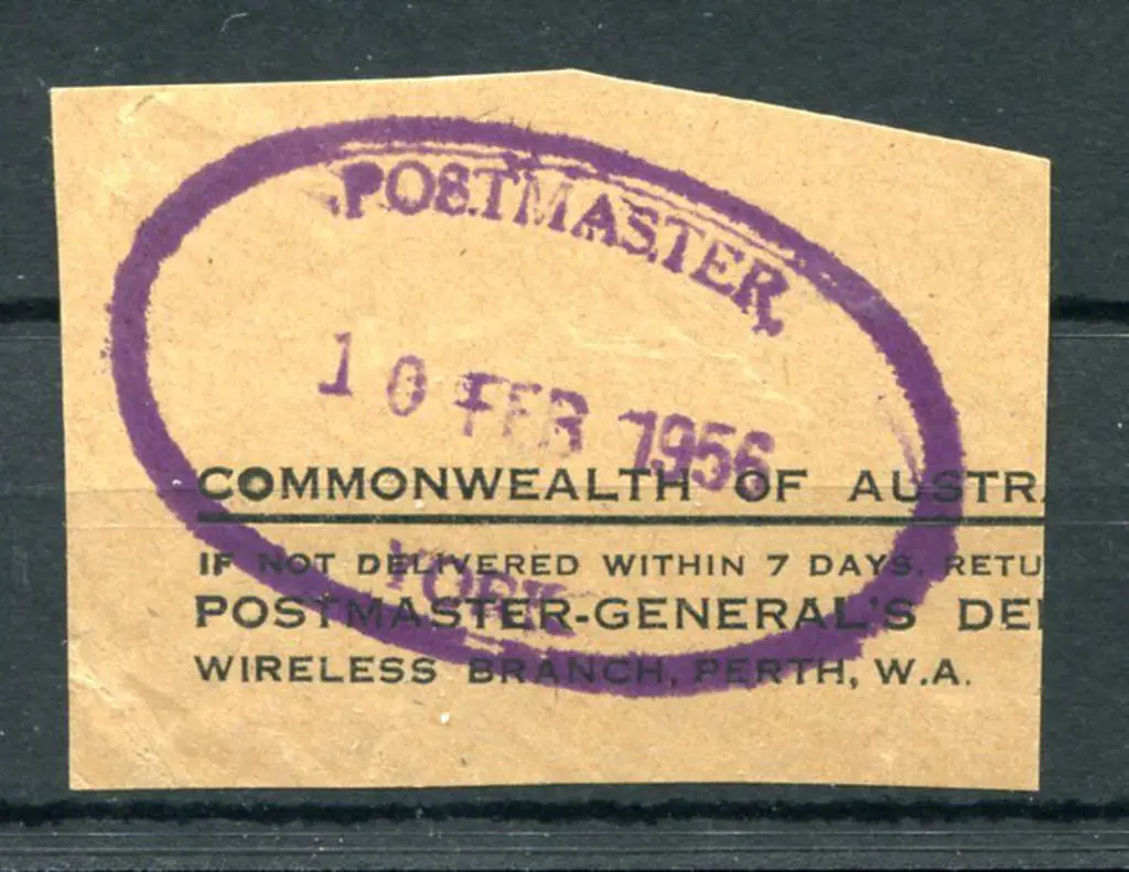 York Postmaster ORS 2 on piece from PMG stationary ... Image 1++