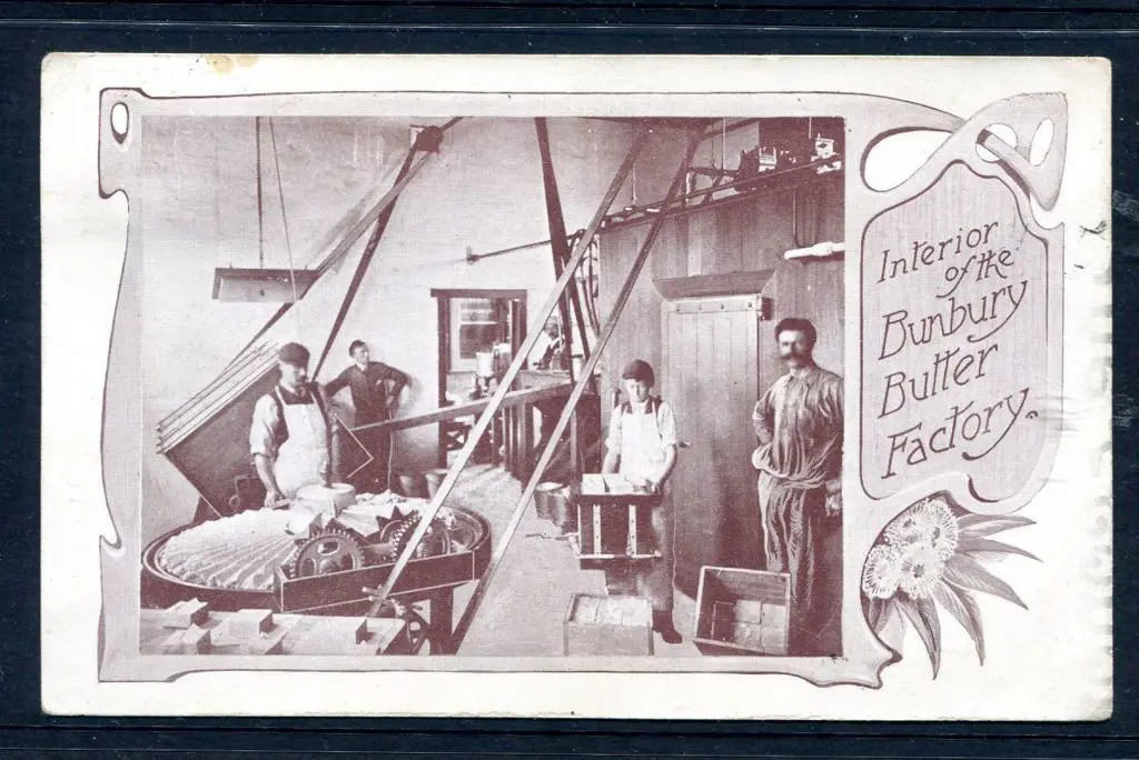 "Interior of the Bunbury Butter Factory" brown & ... Image 1++