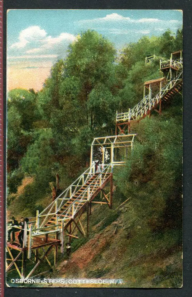 "Osborne Steps, Cottesloe, W.A." Austral Stores ... Image 1++