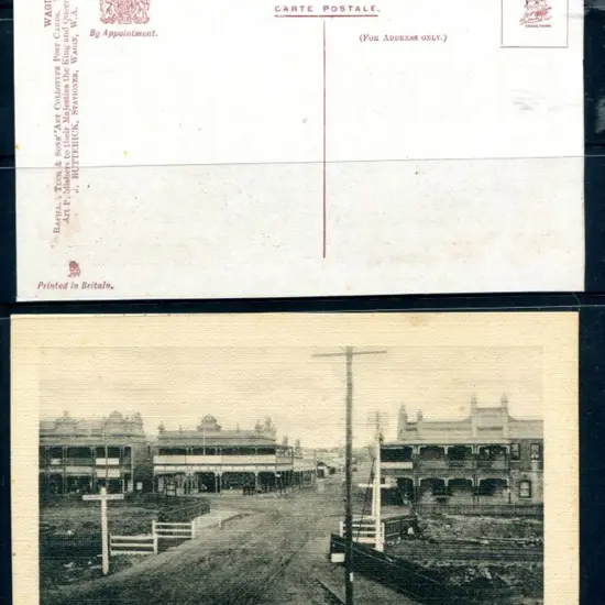 "Corner of Tudor and Tudhoe Streets, Wagin" ...