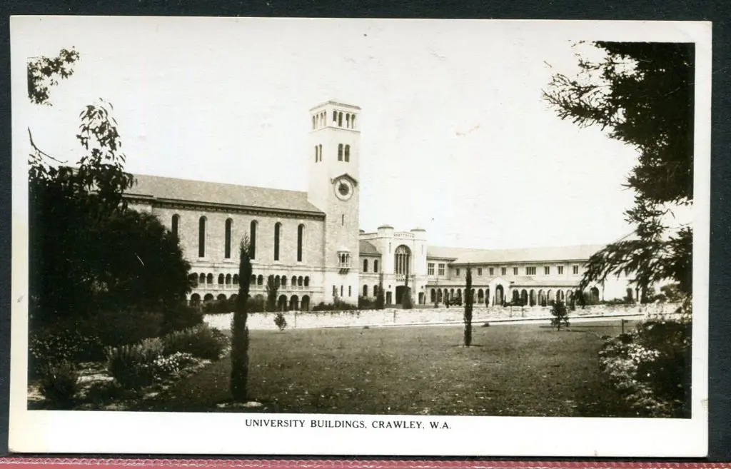 "University Buildings, Crawley, W.A." b&w Rose ... Image 1++