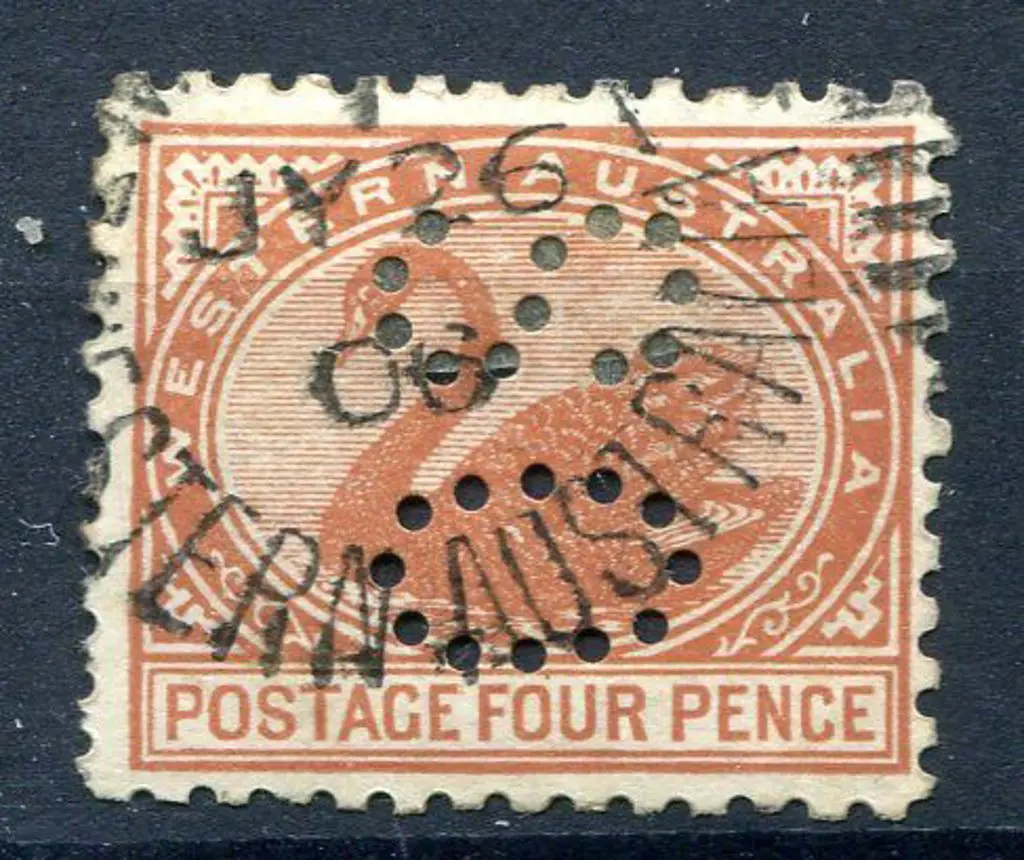 "Western Australia The Stamps and Postal History" ... Image 1++