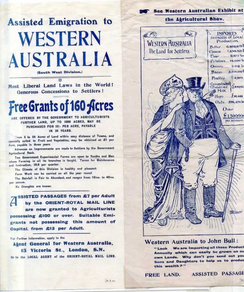 c1890 (Undated) Western Australian promotional ... Image 1++