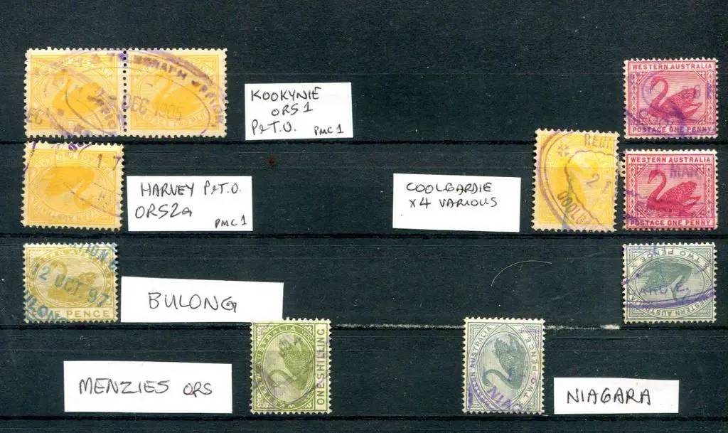 Postmarks Post & Telegraph and Post Office ORS ... Image 1++
