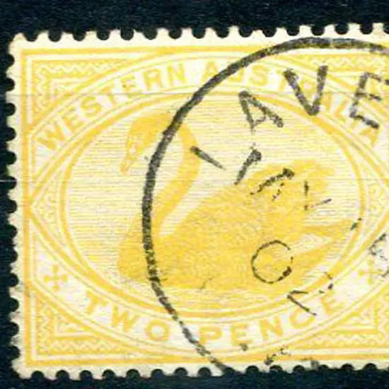 1899 2d bright yellow with inverted wmk. Superb ...