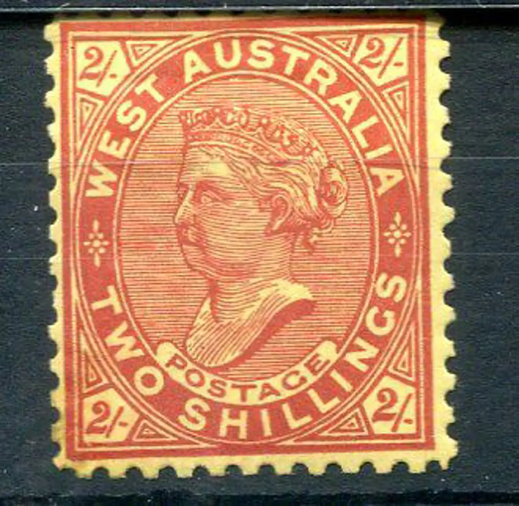 1902 2/- bright red/yellow. MLH with strong ... Image 1++