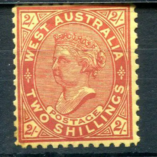 1902 2/- bright red/yellow. MLH with strong ...