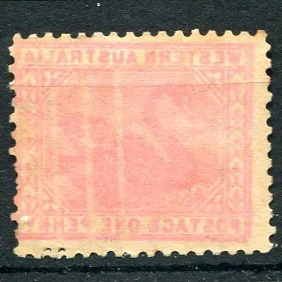 1905 1d rose-pink with neat clear offset on the ...