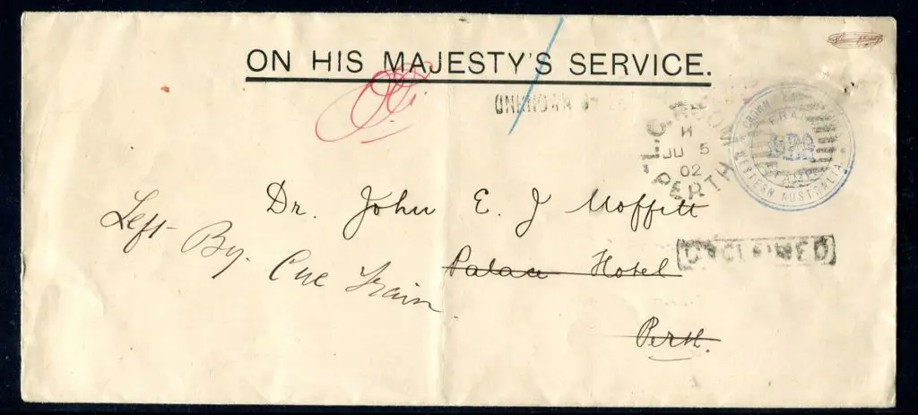 Crown Law Offices OHMS long env addressed to "Dr ... Image 1++