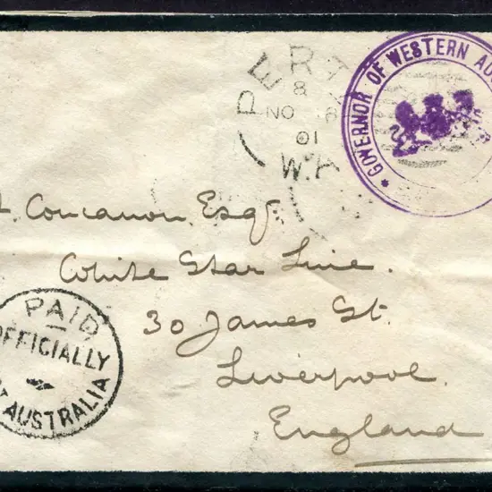 Governor of Western Australia Mourning cover from ...