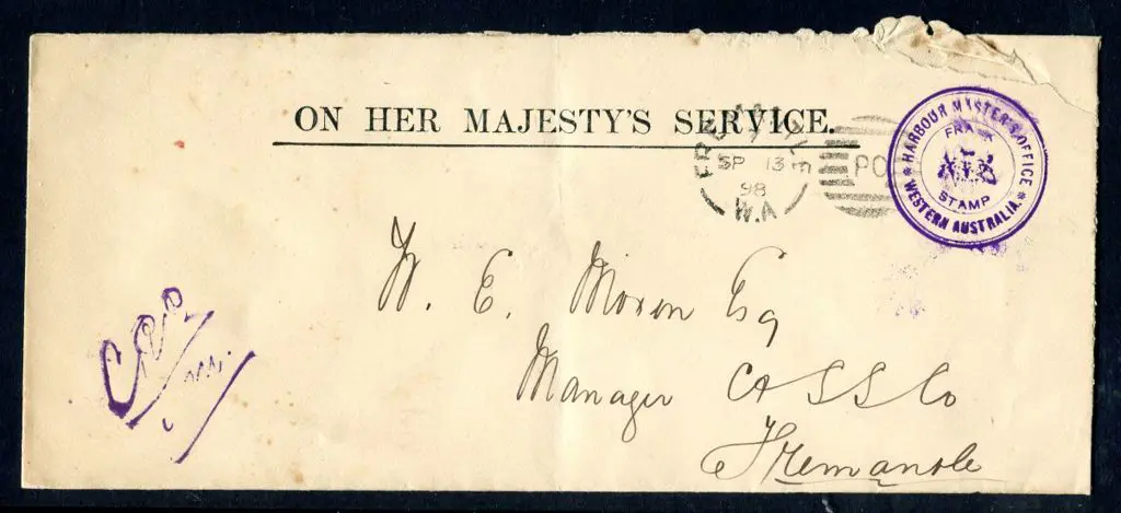 Harbour Master's Office Local Fremantle addressed ... Image 1++
