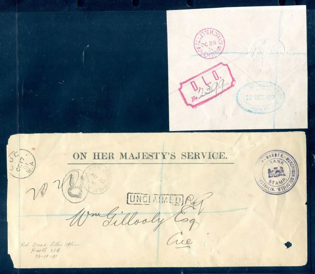 Warden Murchison Goldfields Registered OHMS ... Image 1++