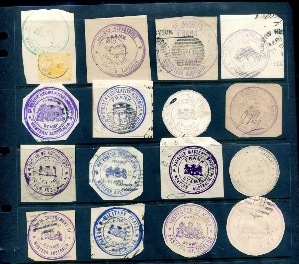 Frank Stamps Range of Frank Stamp cut-outs incl ... Image 1++
