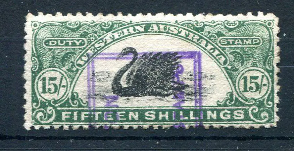 1906/09 5/- deep green with inverted wmk. Fine ... Image 1++