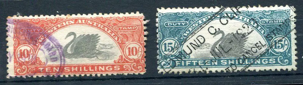 1911/13 10/- & 15/- as above but both very good ... Image 1++