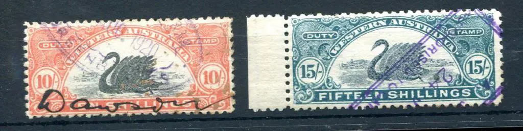 1911/13 10/- & 15/- as above. Both fine used, ... Image 1++