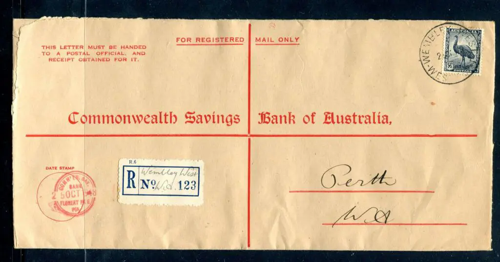 1948 (25th Oct) Commonwealth Savings Bank of ... Image 1++