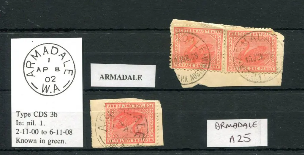 Armadale 3b 90% strike on piece dated 1 AU 06 & 2 ... Image 1++