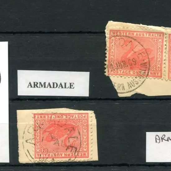 Armadale 3b 90% strike on piece dated 1 AU 06 & 2 ...