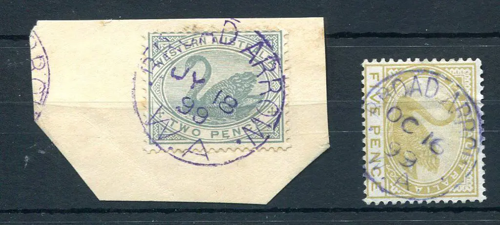 Broad Arrow 3b-a on 2d grey swan on piece for JY ... Image 1++