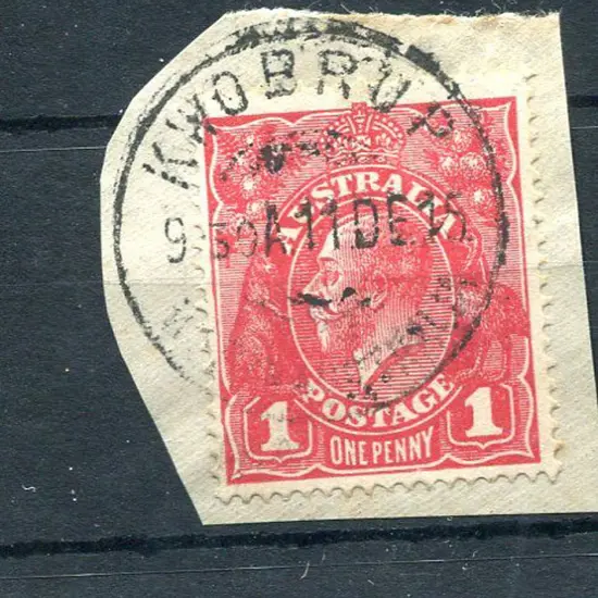 Kwobrup Full strike on piece dated 11 DE 15.