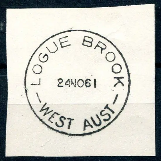 Logue Brook Possible Archival 100% clear strike ...