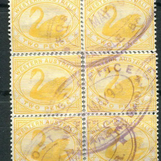 Marble Bar ORS2. Violet strikes x 3 dated 4 MAY ...