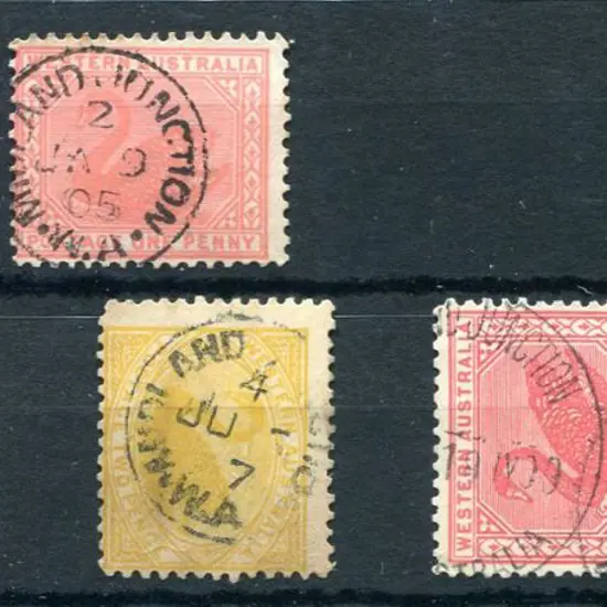 Midland Junction Set of 3b strikes with Indexes 1, ...
