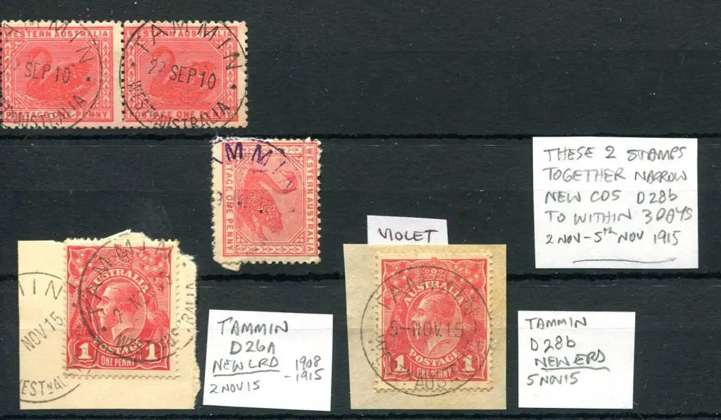 Tammin D26a with 2 strikes in black (full on pair) ... Image 1++