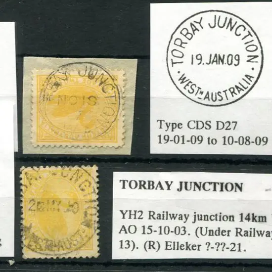 Torbay Junction 3b full variable strike on piece ...