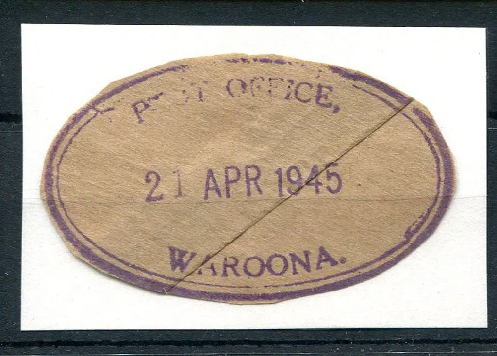 Waroona, Post Office. ORS1 Neatly cut around on ... Image 1++