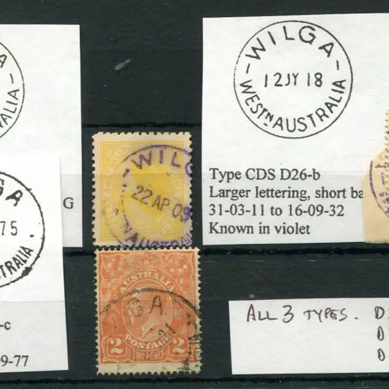 Wilga All 3 types incl D26a 70% strike in violet ...