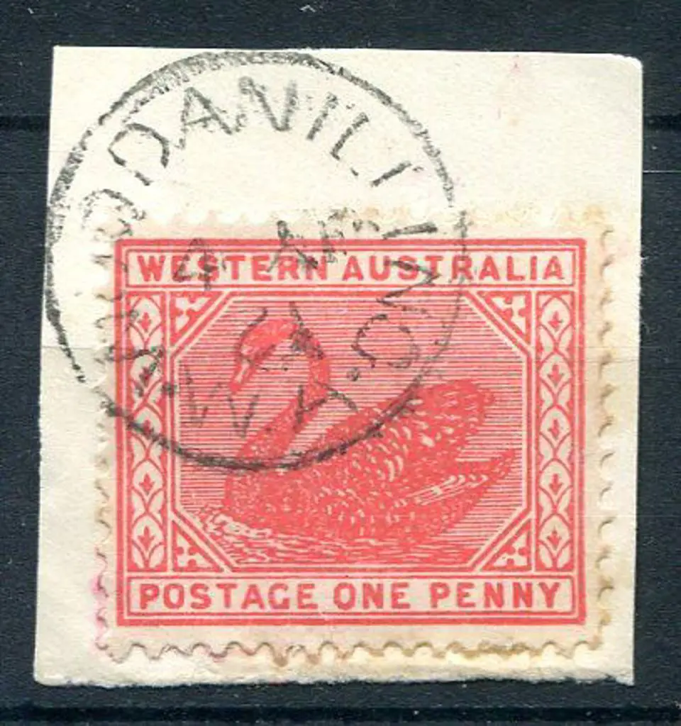 Woodanilling 3b in NIL on 1d red swan on piece for ... Image 1++