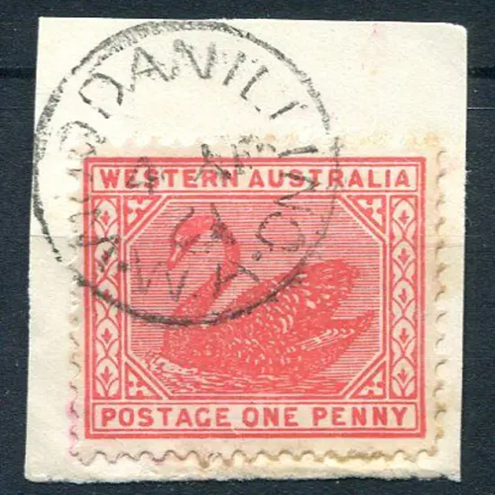 Woodanilling 3b in NIL on 1d red swan on piece for ...