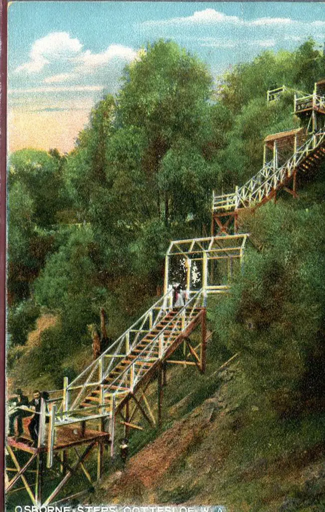 "Osborne Steps, Cottesloe, W.A." Austral Stores ... Image 1++